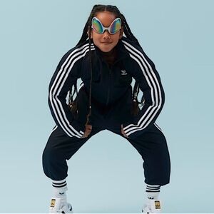 ADIDAS BLACK JUMPSUIT